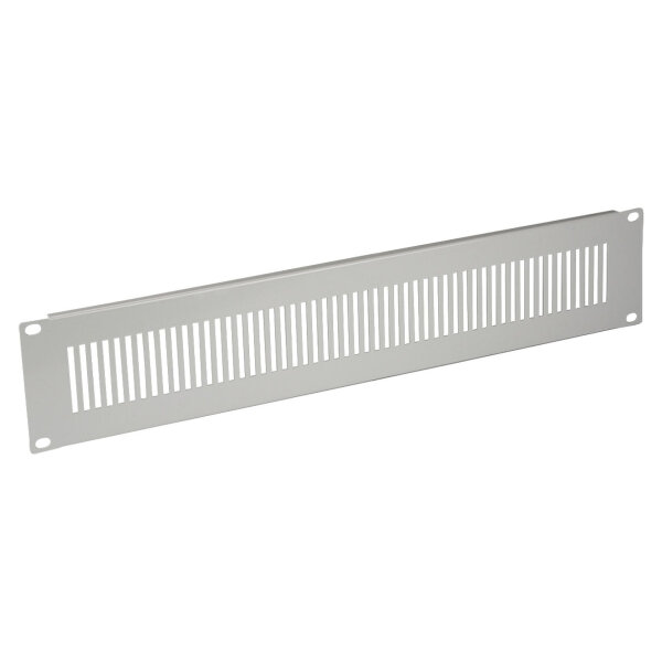 EFB 19" 1HE Blindplatte, perforiert, RAL7035