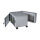 EFB 19" Wandgehäuse 21HE, fest, 1-teilig, RAL9005, Tiefe 600 mm