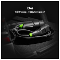 Green Cell Habu EV-Ladestation 7m 2-in-1 11kw Black