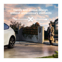 Green Cell Habu EV-Ladestation 7m 2-in-1 11kw Black
