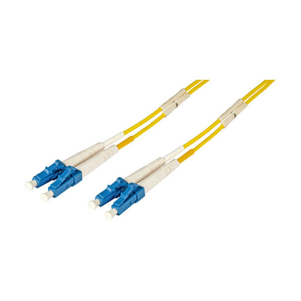 EFB Duplex Patchkabel LC-LC OS2 G652D 30m LSZH 2mm gelb