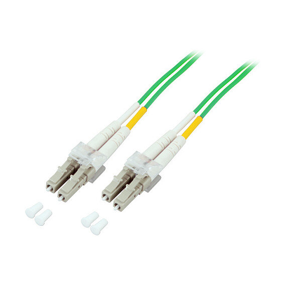 EFB Duplex Patchkabel LC-LC OM5 1m LSZH 2mm limettengrn