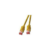EFB RJ45 Patchkabel Cat.6A S/FTP LSZH Draka UC900 TM21 gelb 7,5m