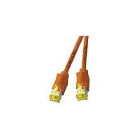 EFB RJ45 Patchkabel Cat.6A S/FTP LSZH Draka UC900 TM31 orange 10m