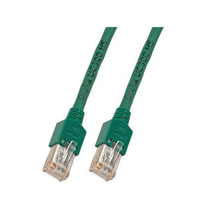 EFB RJ45 Patchkabel Cat.5e SF/UTP LSZH Draka UC300 TM11 grn 5m
