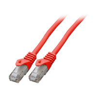 EFB RJ45 Patchkabel Cat.6 U/UTP LSZH CCA rot 7,5m