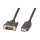 EFB DisplayPort/DVI 24+1 Kabel, St-St, 5m, schwarz