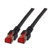 EFB RJ45 Patchkabel Cat.6 S/FTP LSZH schwarz 40m