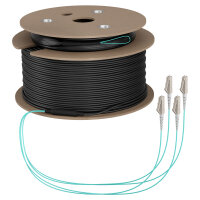 EFB Trunkkabel U-DQ(ZN)BH OM3 4G (1x4) LC-LC 160m Dca LSZH
