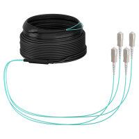 EFB Trunkkabel U-DQ(ZN)BH OM3 4G (1x4) SC-SC 30m Dca LSZH