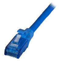 EFB RJ45 Patchkabel Cat.6A U/UTP LSZH Premium 500MHz blau...
