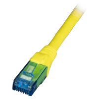 EFB RJ45 Patchkabel Cat.6A U/UTP LSZH Premium 500MHz gelb...