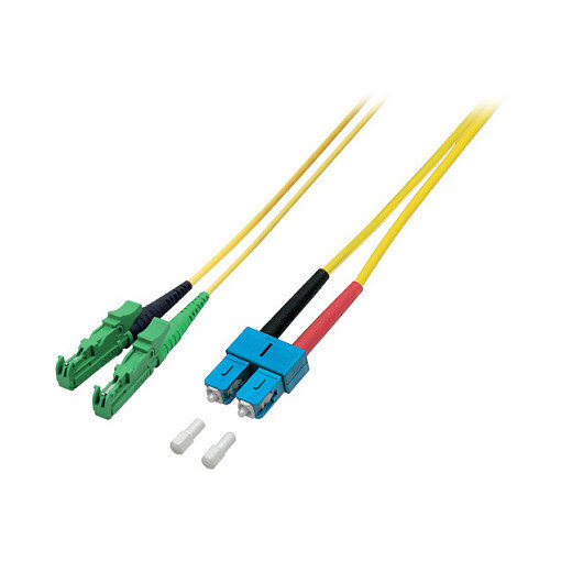 EFB R&M Duplex Patchkabel E2000/APC-SC OS2 3m 3mm gelb G657A1 Grade C