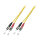 EFB Duplex Patchkabel ST-ST OS2 G652D 20m LSZH 3mm gelb