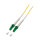 EFB Simplex Patchkabel LC/APC-LC/APC OS2 G657A2 5m LSZH 2mm gelb