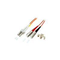 EFB Duplex Patchkabel LC-SC OM1 0,5m LSZH 2mm orange
