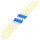 EFB Trunkkabel U-DQ(ZN)BH OS2 8E (1x8) SC-SC 80m Dca LSZH G657A1