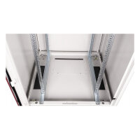 ROLINE 19-Zoll Netzwerkschrank Basic 22 HE, 800x800 BxT Glastr grau