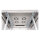 ROLINE 19-Zoll Netzwerkschrank Basic 22 HE, 800x800 BxT Glastr grau
