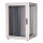 ROLINE 19-Zoll Netzwerkschrank Basic 22 HE, 800x800 BxT Glastr grau