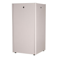 ROLINE 19-Zoll Netzwerkschrank Basic 22 HE, 600x600 BxT Glastr grau
