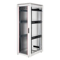 ROLINE 19-Zoll Netzwerkschrank Pro 36 HE, 600x800 BxT Glastr grau