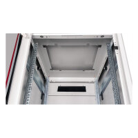 ROLINE 19-Zoll Netzwerkschrank Pro 36 HE, 600x800 BxT Glastr grau