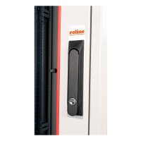 ROLINE 19-Zoll Netzwerkschrank Pro 47 HE, 600x600 BxT Glastr grau