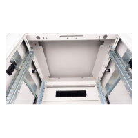 ROLINE 19-Zoll Netzwerkschrank Pro 47 HE, 600x600 BxT Glastr grau