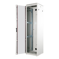 ROLINE 19-Zoll Netzwerkschrank Pro 47 HE, 600x600 BxT Glastr grau