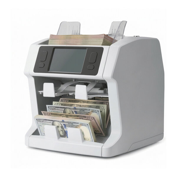 Safescan 2995-SC Banknotenzähler 2xFächer, 7-fache Prüfung