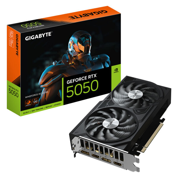 RTX 5050 8GB Gigabyte WINDFORCE OC V2 GDDR6