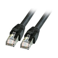 EFB RJ45 Patchkabel S/FTP Cat.8.1 BC LSZH 3.00m schwarz