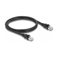 Delock Netzwerkkabel RJ45 Cat.6A F/UTP mit innerem Metallmantel 1 m