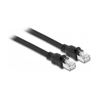 Delock Netzwerkkabel RJ45 Cat.6A F/UTP mit innerem Metallmantel 1 m