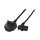 EFB Netzleitung UK BS1363A-C13 90 , schwarz, 1,8 m, 3 x 0,75 mm