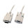 EFB Datenkabel seriell 1:1, 2x DSub 9, St.-Bu., 3,0m, beige