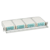 FTTH 19" 1HE Trger fr 8x Moduleinschbe,FTTH-MODUL-X...