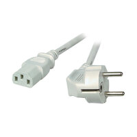 EFB Netzleitung Schutzkontakt 90 - C13 180, grau, 2,0 m,...