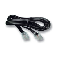 EFB Modularkabel RJ12 (6/6) - RJ45 (8/8), schwarz, 3 m