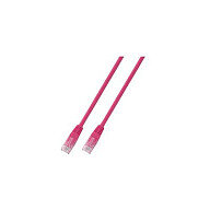 EFB RJ45 Patchkabel Cat.5e U/UTP PVC CCA magenta 3m
