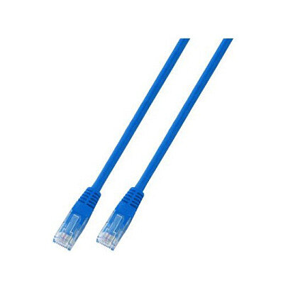 EFB RJ45 Patchkabel Cat.5e U/UTP PVC CCA blau 20m