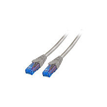 EFB RJ45 Patchkabel Cat.6A U/UTP LSZH Premium 500MHz gelb 0,5m