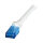 EFB RJ45 Patchkabel Cat.6A U/UTP LSZH Premium 500MHz wei 1m