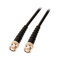 EFB Koaxialkabel RG58 C/U 50 Ohm 2 x Stecker gerade, 5,0m