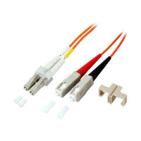 EFB Duplex Patchkabel LC-SC OM2 0,5m LSZH 2mm orange