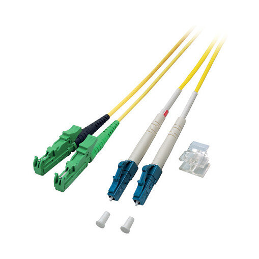 EFB R&M Duplex Patchkabel E2000/APC-LC OS2 7,5m 3mm gelb G657A1 Grade C