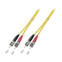 EFB Duplex Patchkabel ST-ST OS2 G652D 1m LSZH 3mm gelb