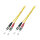 EFB Duplex Patchkabel ST-ST OS2 G652D 1m LSZH 3mm gelb