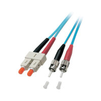 EFB Duplex Patchkabel SC-ST OM3 2m LSZH 3mm aqua